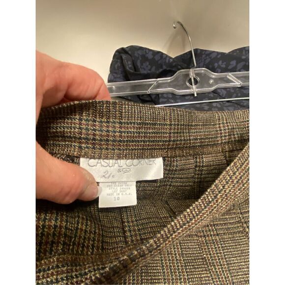 School Girl Pleated Skirt by Casual Corner Size 10 Academia - Picture 3 of 5